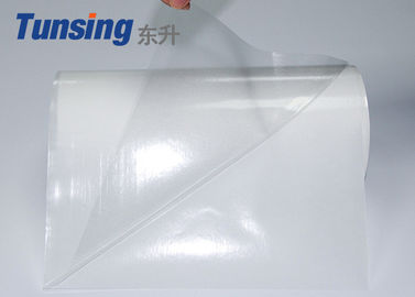 Transparent Polyolefin Hot Melt Adhesive Sheets Textile Fabric For Embroidery Patch